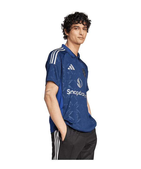 adidas Manchester United Trikot Away 2024/2025 Blau - blau