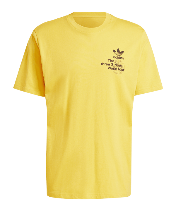 adidas Originals BT Graphic T-Shirt Gold - gold