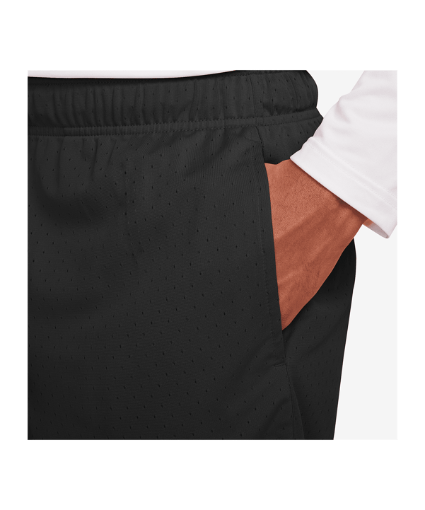 Jordan Mesh Short Schwarz Weiss F010 - schwarz