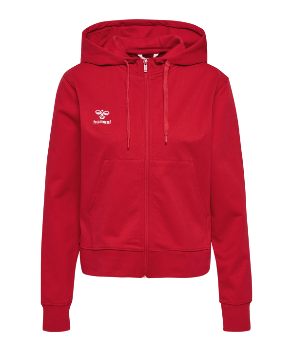 Hummel GO 2.0 Kapuzenjacke Damen Rot F3062 - rot