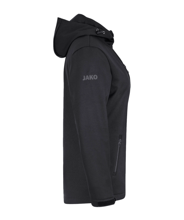 JAKO Premium Softshelljacke Damen Schwarz F800 - schwarz