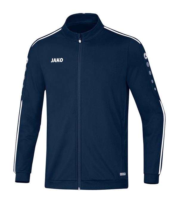 JAKO Striker 2.0 Polyesterjacke Blau Weiss F99 - blau
