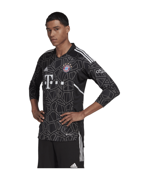 adidas FC Bayern München Torwarttrikot 2022/2023 Schwarz - schwarz