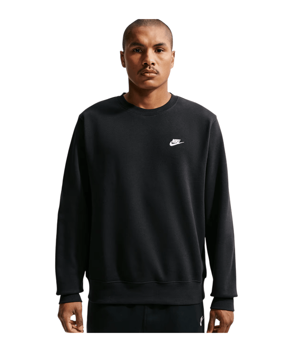 Nike Club Sweatshirt Zwart K010 - zwart