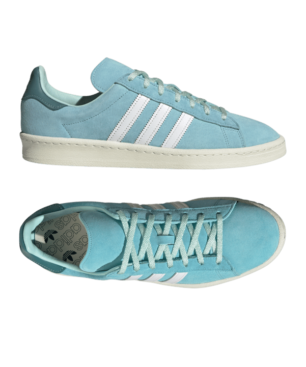 adidas Originals Campus 80s Blau Weiss - blau