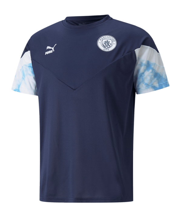 PUMA Manchester City Iconic MCS T-Shirt Blau F05 - blau