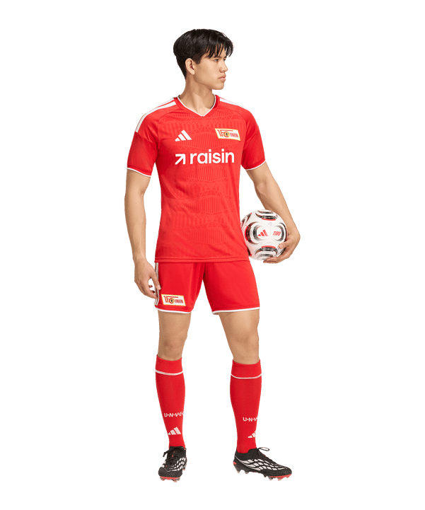 adidas 1. FC Union Berlin Pantaloncini Home 2026/2027 Rosso - rosso
