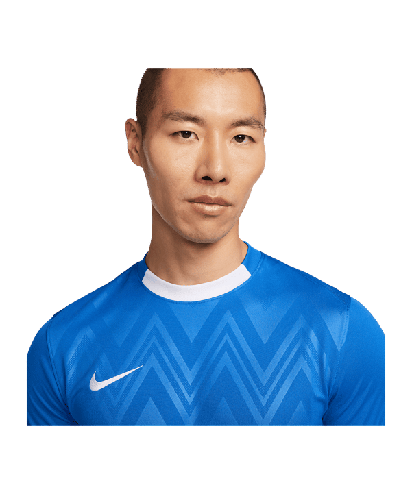 Nike Challenge V Trikot Blau Weiss F463 - blau