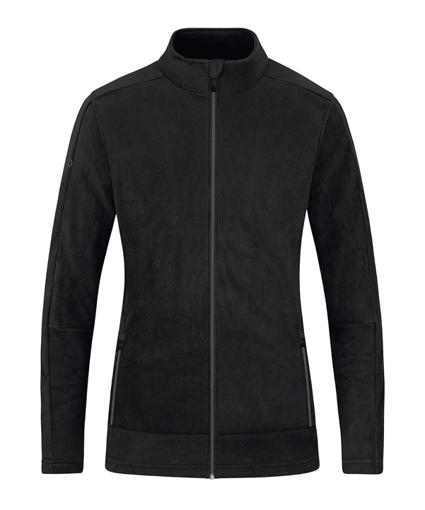 JAKO Fleece Jacke Damen Schwarz F801