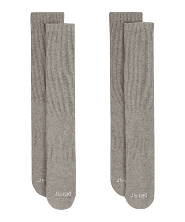 Nike Crew 2er Pack Socken Grau F063 - grau