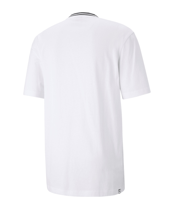 PUMA Downtown Pocket T-Shirt Weiss F02 - weiss