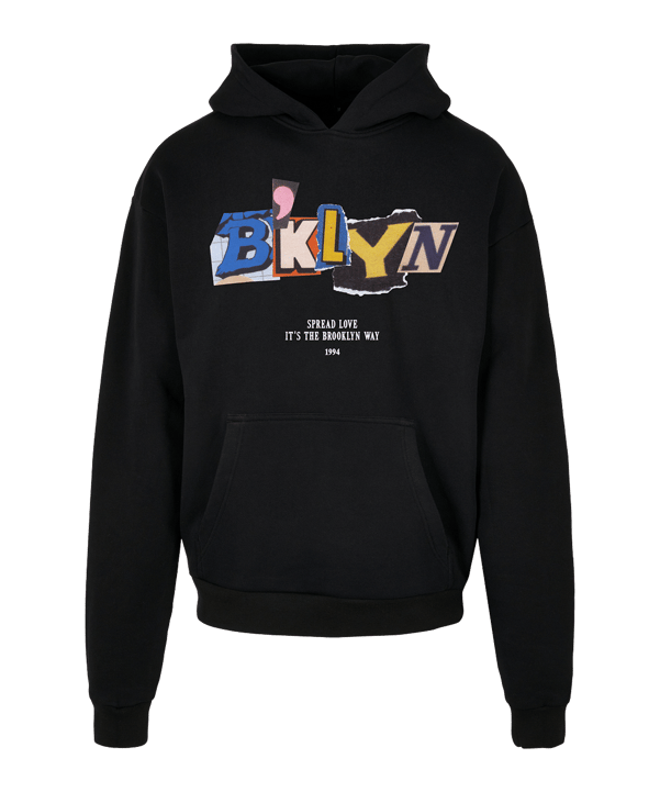 Mister Tee BRKLYN Hoody Schwarz - schwarz