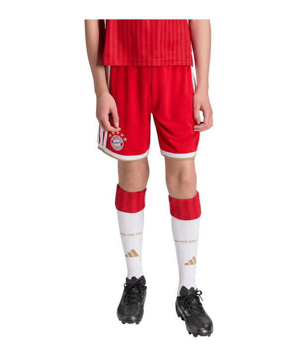adidas FC Bayern München Short Home 2026/2027 Kids Rot - rot