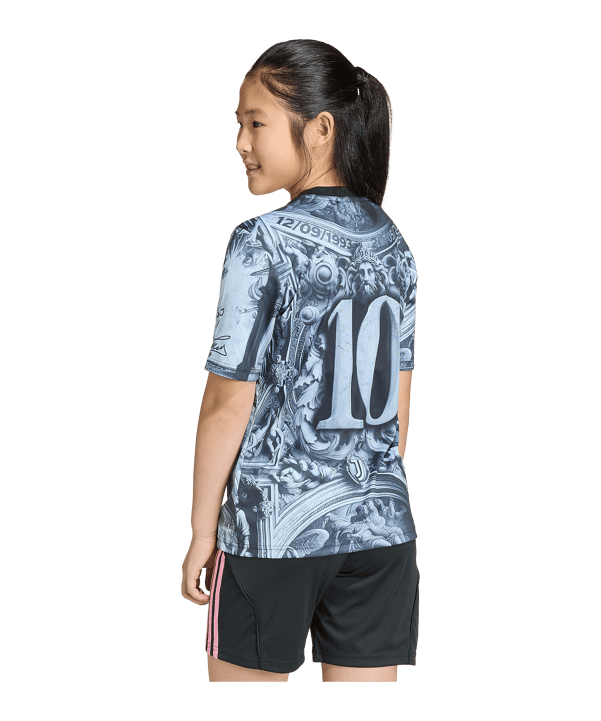 adidas Juventus Turin Prematch T-Shirt 2025/2026 Kids Schwarz - schwarz