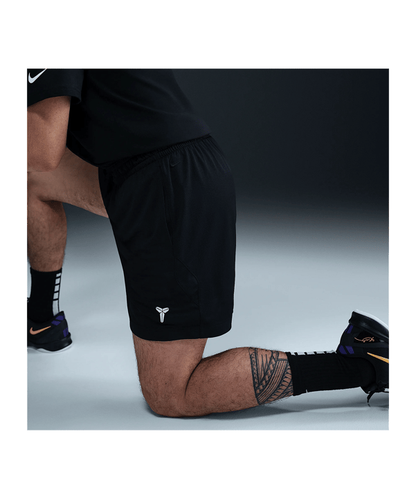 Nike Kobe Dri-Fit 6'' Basketball Short Schwarz F010 - schwarz