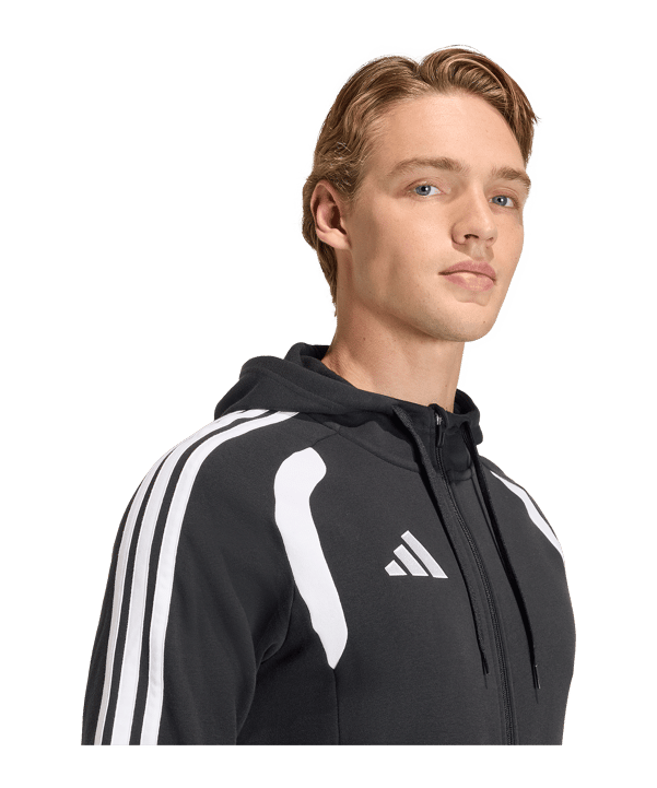 adidas Tiro 26 League Kapuzenjacke Schwarz - schwarz