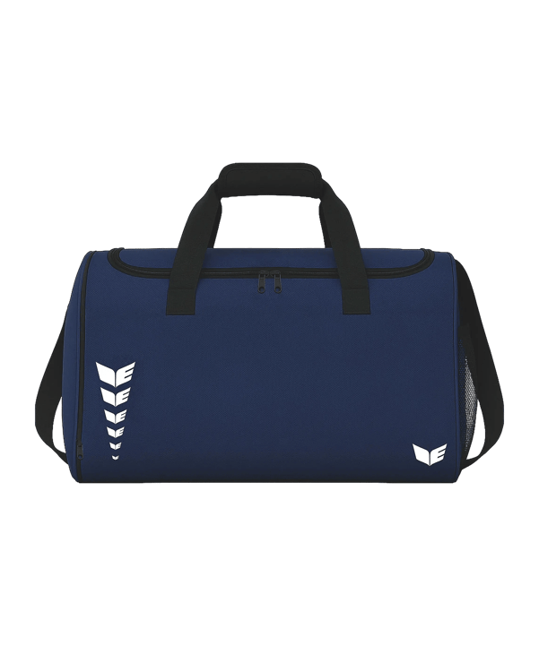 Erima INTRO LINE S Borsa Blu Scuro C7232618s - bianco