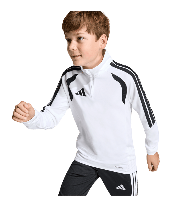 adidas Tiro 26 League Training Zip Top Kinder Weiß - weiss