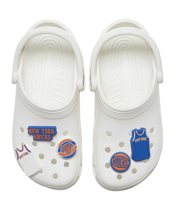 Crocs Nba New York Knicks Jibbitz 5Er Pack Pin Pin Blau - blau