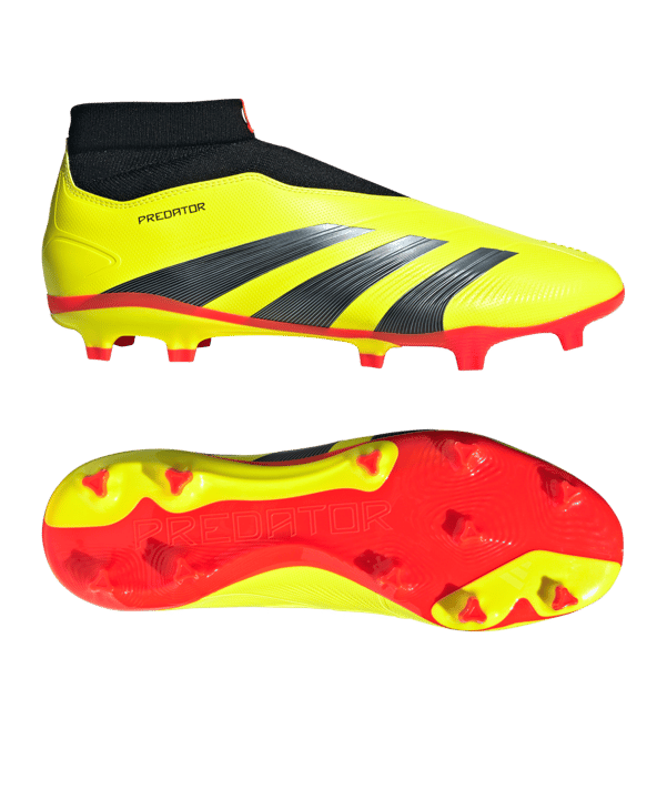 adidas Predator League LL FG Energy Citrus Gelb Schwarz Weiss - gelb
