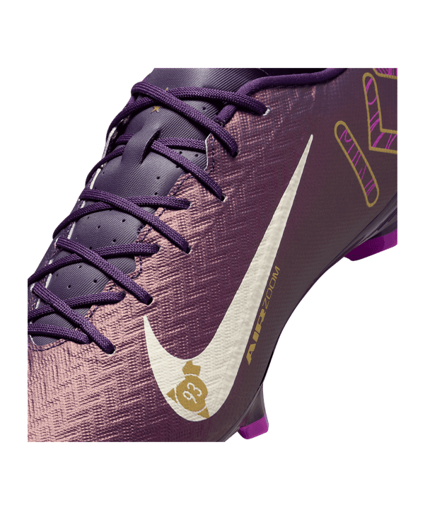 Nike Air Zoom Mercurial Vapor XVI Academy FG/MG Kylian Mbappe Signature Lila F500 - lila