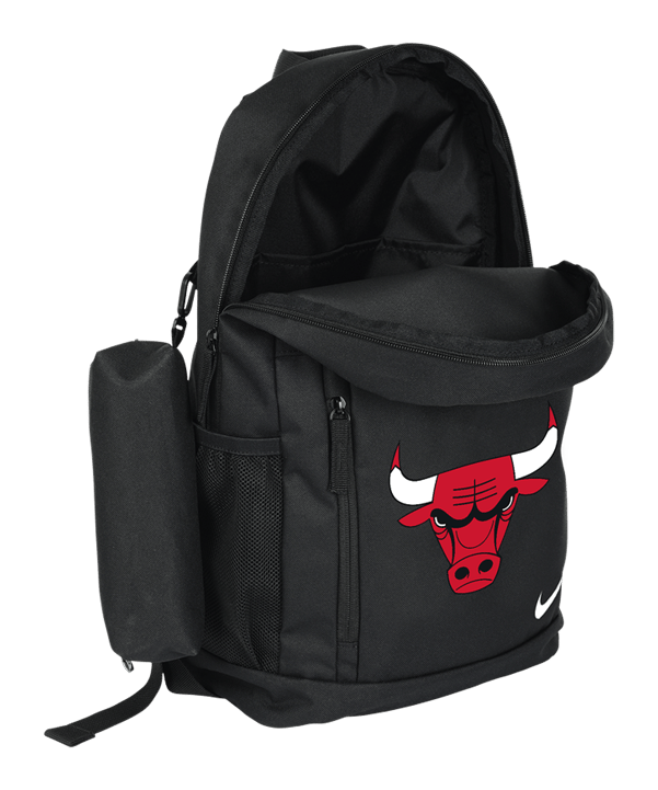 Nike Chicago Bulls NBA Elemental 20L Rucksack Schwarz Fnaw - schwarz