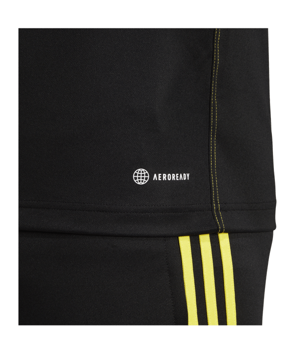 adidas Tiro 23 Track Top Schwarz Gelb - schwarz