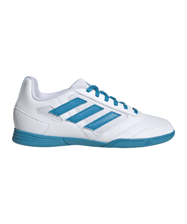 adidas Super Sala 2 Halle Kids Weiss Blau - weiss