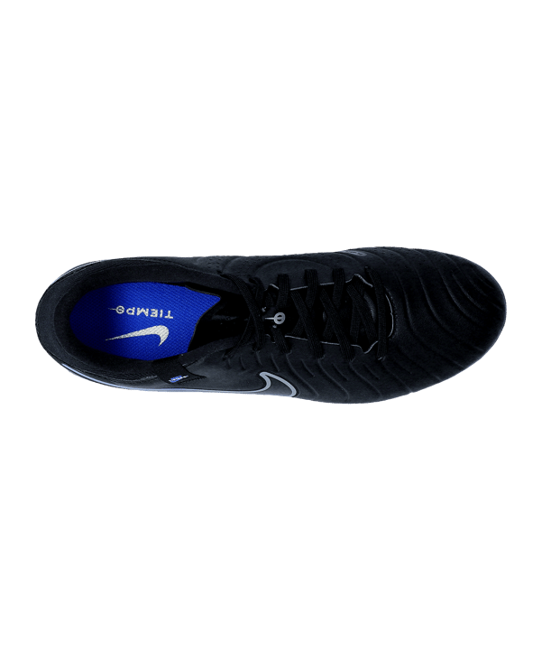Nike Tiempo Legend X Academy FG/MG Shadow Schwarz Silber Blau F040 - schwarz