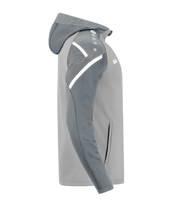 JAKO Performance Kapuzenjacke Kids Grau F845 - grau
