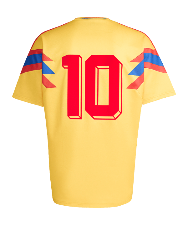 adidas FCF Kolumbien Trikot Away 1990 Gelb - gelb