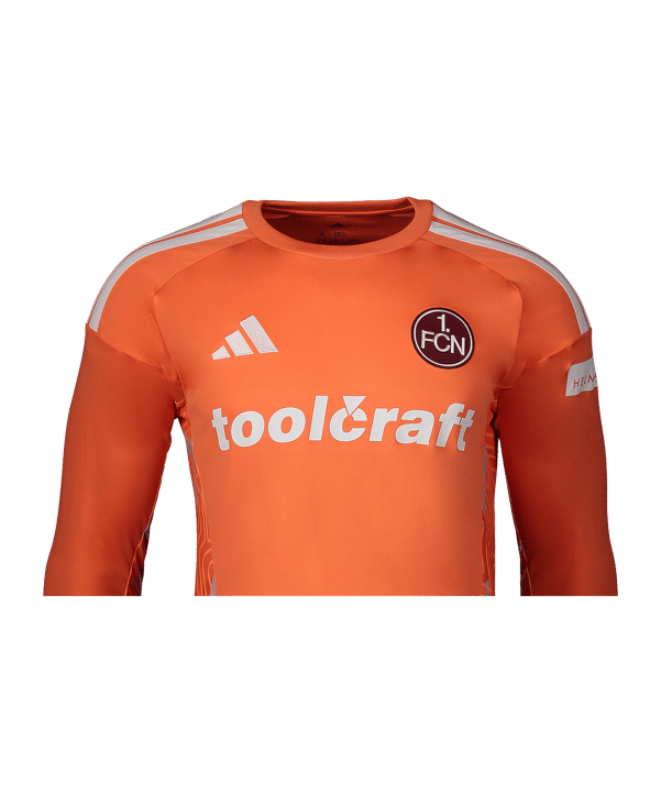 adidas 1. FC Nürnberg Maillot de gardien de but 2026/2027 Orange - orange