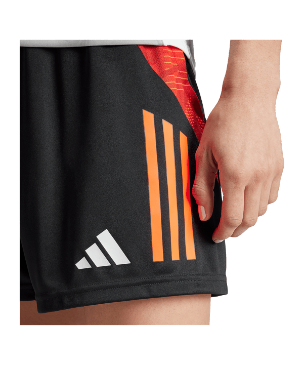 adidas Tiro 24 Short Damen Schwarz - schwarz