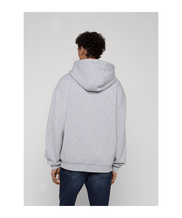 Urban Classic Fluffy Kapuzenjacke Grau - grau