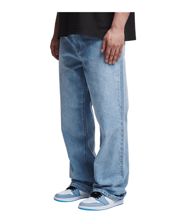 2Y-Studios Adrik Basic Baggy Jeans Hose Blau - blau
