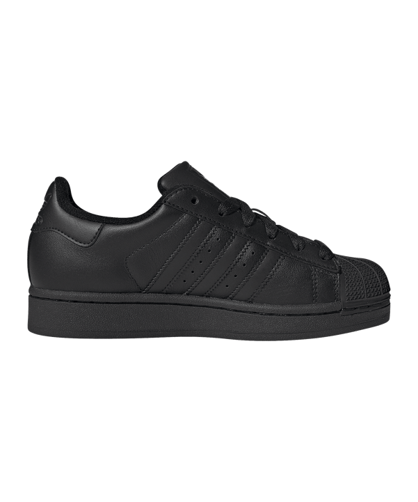 adidas Originals Superstars II Kids Schwarz - schwarz