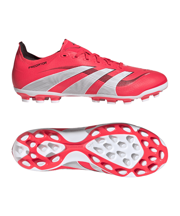 adidas Predator League 2G/3G AG Pure Victory Rot - rot