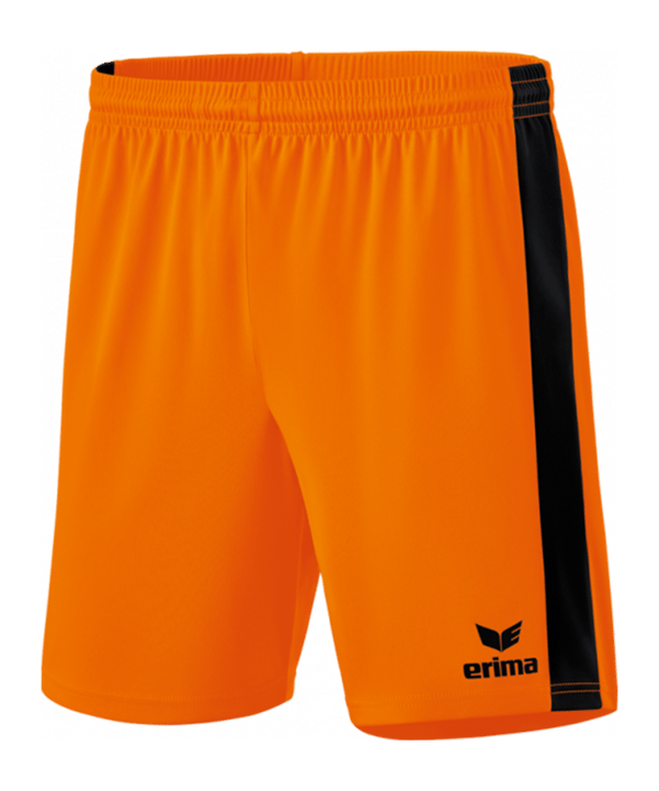 Erima Retro Star Short Orange Schwarz - orange