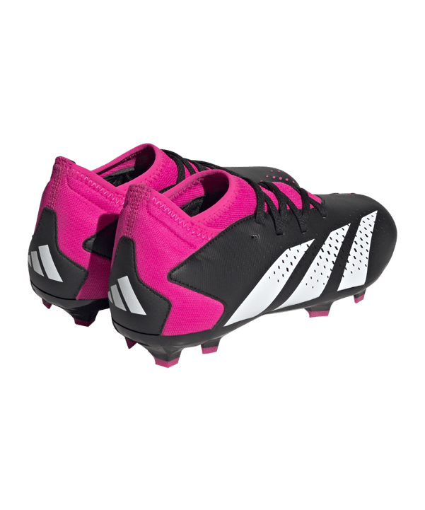 adidas Predator Accuracy.3 FG Own Your Football Kids Schwarz Weiss Pink - schwarz