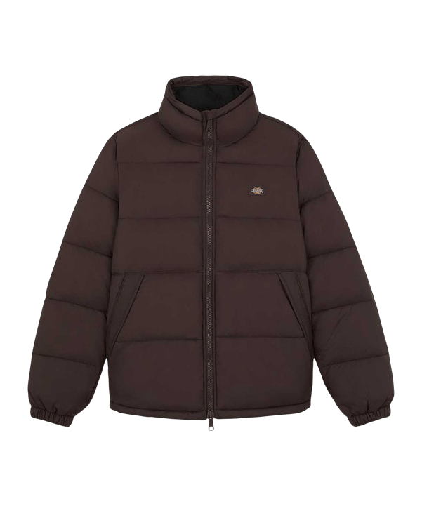 Dickie Waldenburg Puffer Jacke Braun - braun