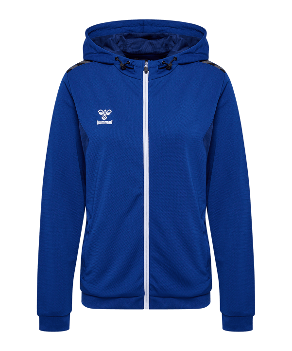 Hummel hmlAUTHENTIC Kapuzenjacke Damen F7045 - blau