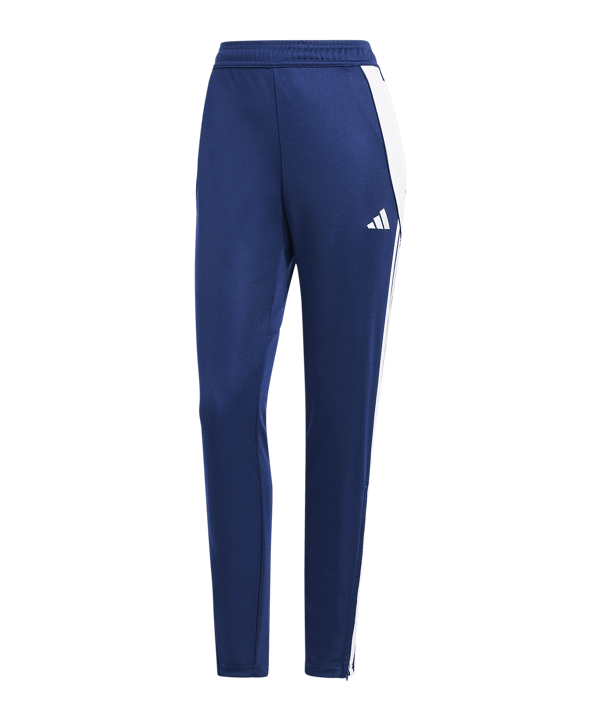 adidas Tiro 24 Trainingshose Damen Blau Weiss - blau