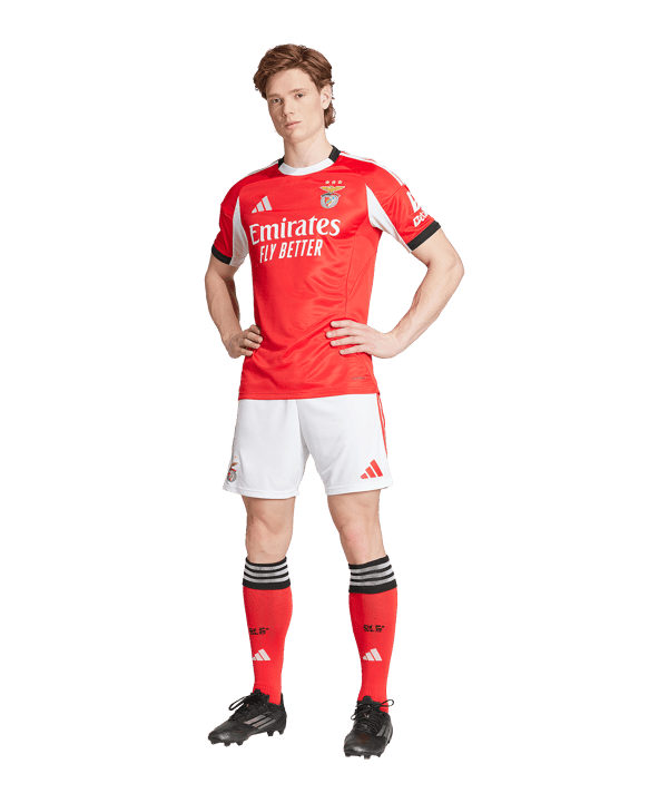 adidas Benfica Lissabon Trikot Home 2025/2026 Rot - rot