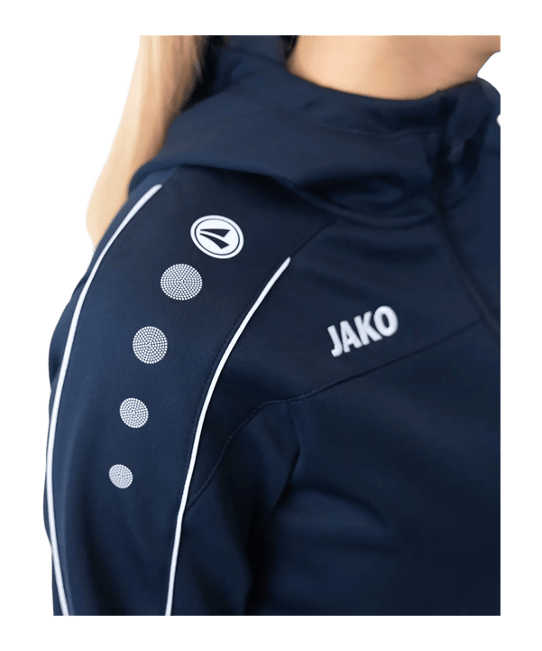 JAKO Classico Veste à capuche Femmes Bleu C09 - bleu