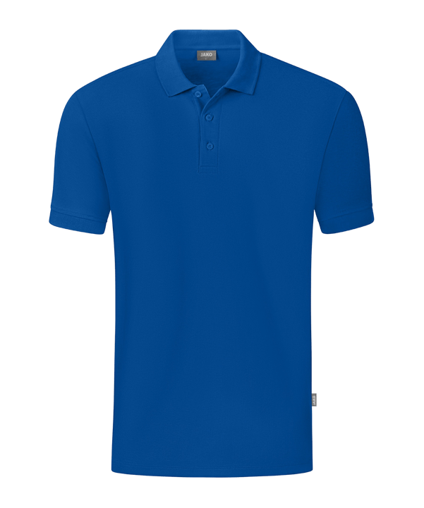 JAKO Organic Polo Shirt Blau F400 - blau