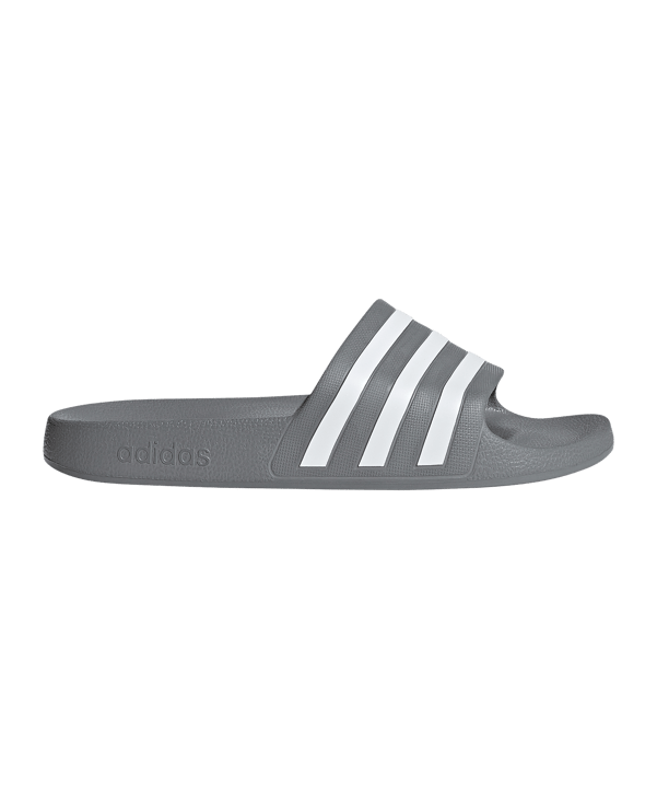 adidas Adilette Aqua Badelatsche Grau - grau