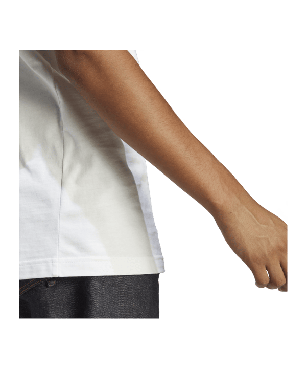 adidas 3S T-Shirt Weiss Schwarz - weiss