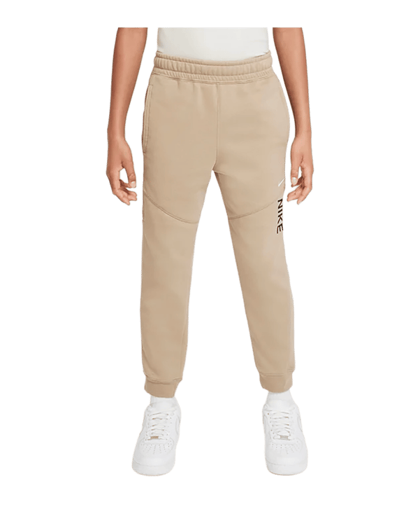 Nike Hybrid FLC Jogginghose Kids Braun F247 - braun
