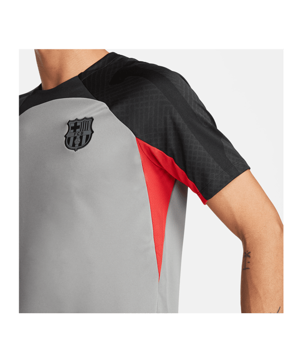 Nike FC Barcelona Strike Trainingsshirt Grau F003 - grau