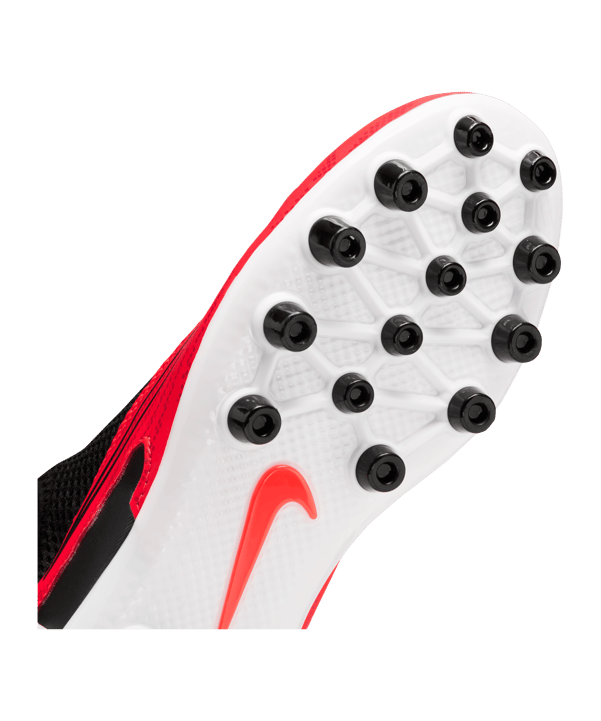 Nike Jr Phantom GX Academy DF AG Ready Kids Rot Schwarz Weiss F600 - rot